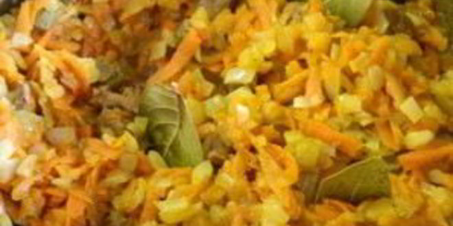 Рецепт паштета из говяжей печени с морковью и луком