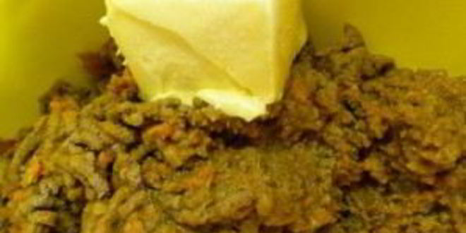 Рецепт паштета из говяжей печени с морковью и луком