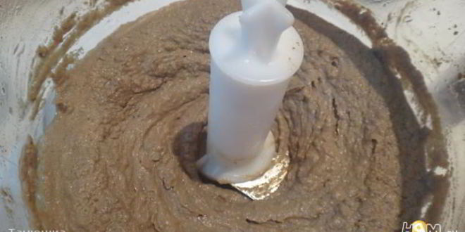 Рецепт паштета из куринной печени с треугольниками мельбы