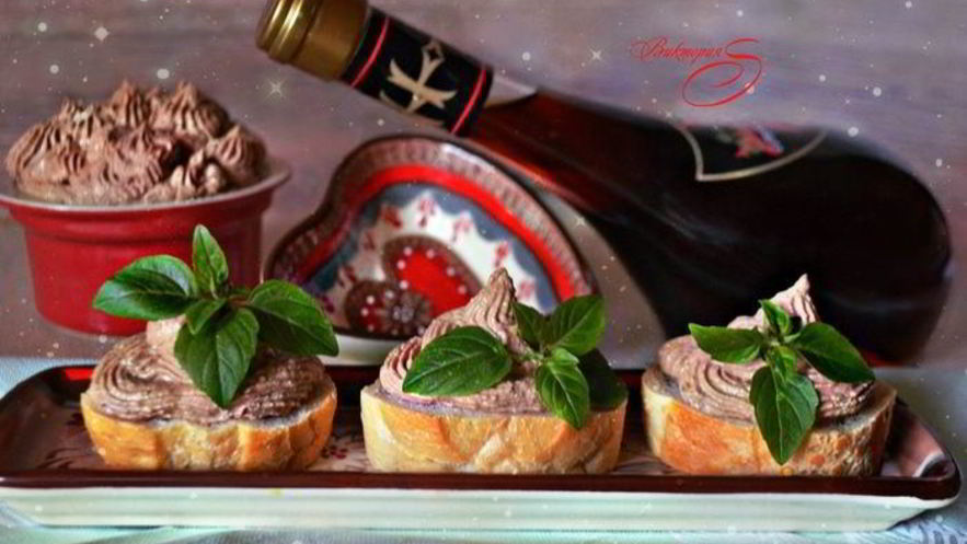 Рецепт паштета из куриной печени и маскарпоне