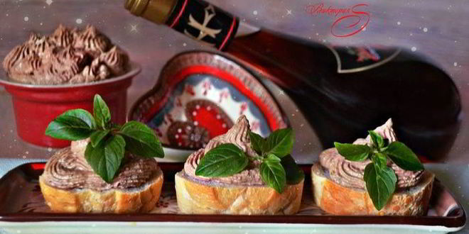 Рецепт паштета из куриной печени и маскарпоне