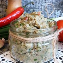 Рецепт Паштета из нута с вешенками и грецкими орехами