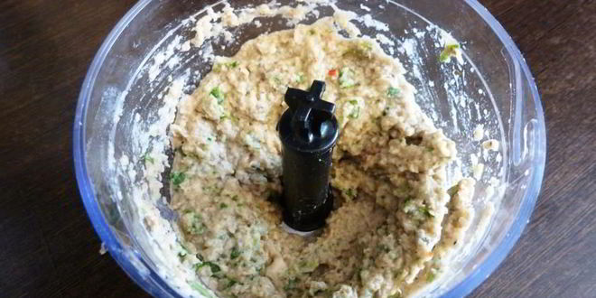 Рецепт паштета из нута с вешенками и грецкими орехами