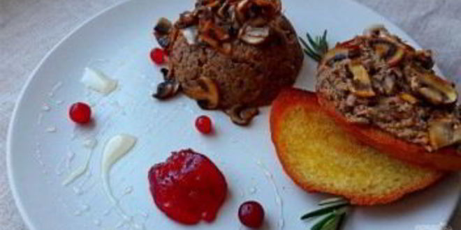 Рецепт паштета из печени индюшки