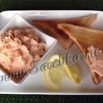 Рецепт Паштета из семги