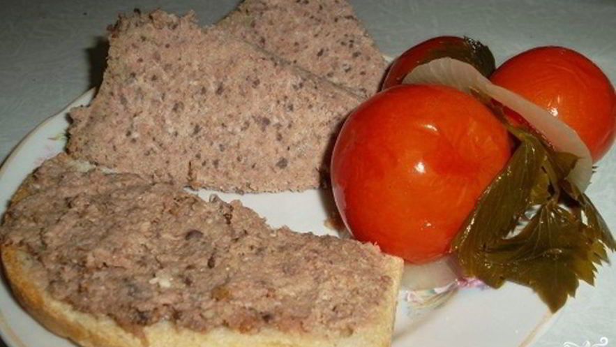 Рецепт паштета из свиной головы