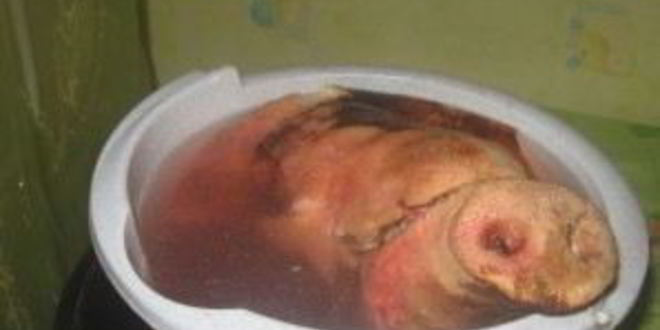 Рецепт паштета из свиной головы