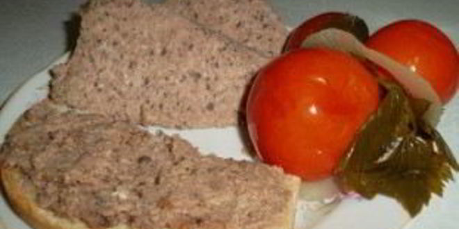 Рецепт паштета из свиной головы