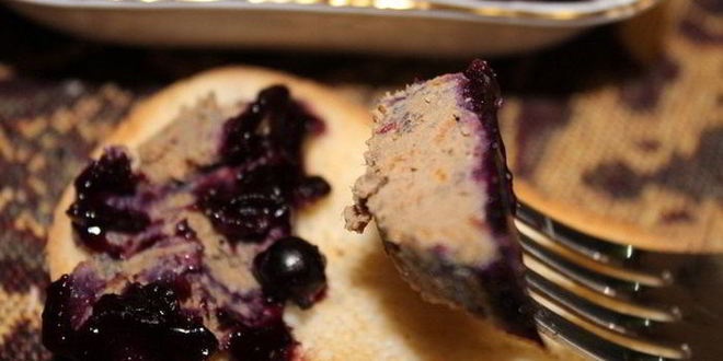 Рецепт паштета с черносмородиновым желе