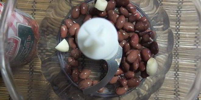 Рецепт паштета с фасолью