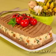 Рецепт Паштета с куриной печенью и сыром