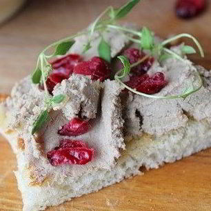 Рецепт Паштета с печенью, грудкой и пармезаном