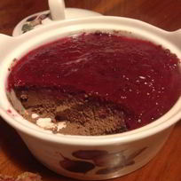 Рецепт Печеночного паштета с клюквенно-мятным желе