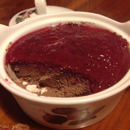 Рецепт Печеночного паштета с клюквенно-мятным желе