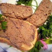 Печеночный паштет с яблоками