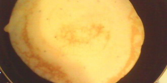 Рецепт печеночно-омлетного торт