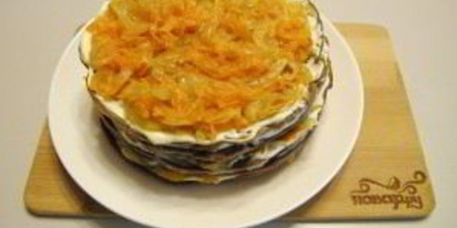 Рецепт печеночного торта из куриной печени