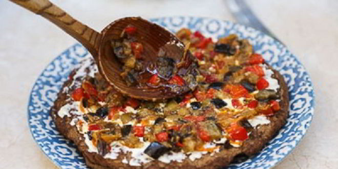 Рецепт печеночного торта с баклажанами