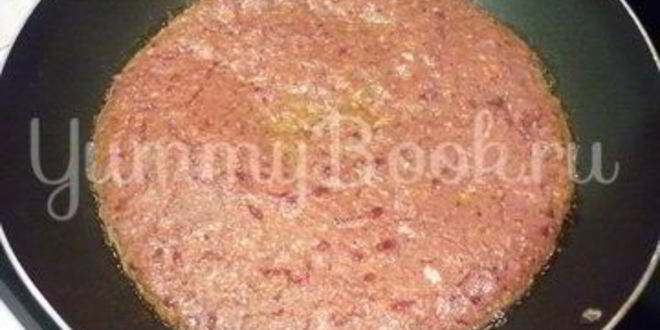 Рецепт печеночного торта с зеленью и помидорами