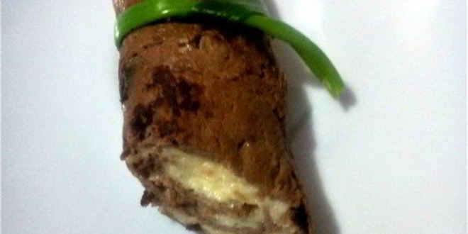 Рецепт печеночных рулетиков