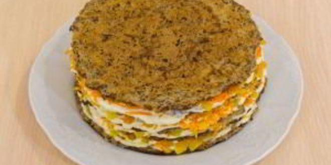 Рецепт торта из печени