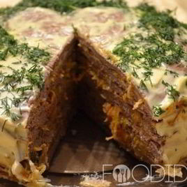 Рецепт Торта из свиной печени