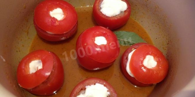 Рецепт помидоров в мультиварке фаршированные