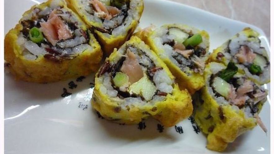 Рецепт горячих роллов в темпуре