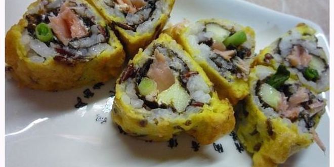 Рецепт горячих роллов в темпуре