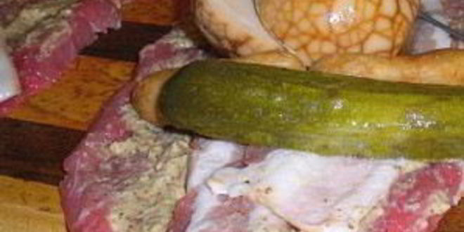 Рецепт испанских роллов из говядины