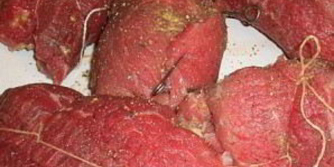 Рецепт испанских роллов из говядины