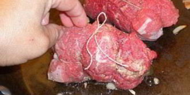 Рецепт испанских роллов из говядины