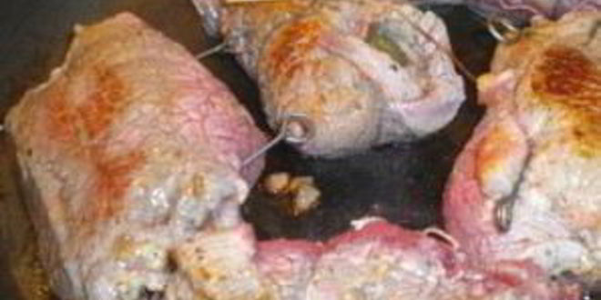 Рецепт испанских роллов из говядины