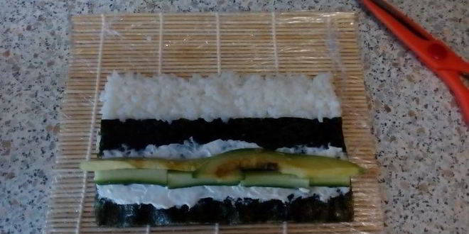 Рецепт ролла филадельфия