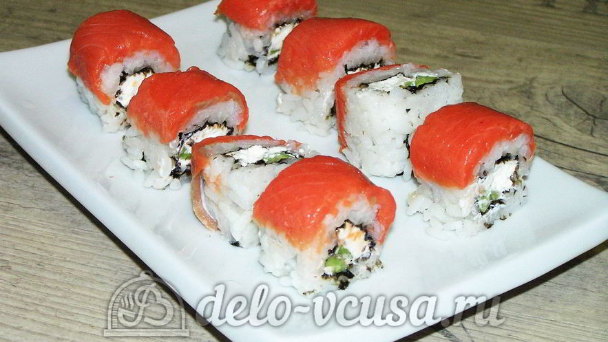 Рецепт роллов филадельфия