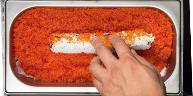 Рецепт роллов калифорния с крабом