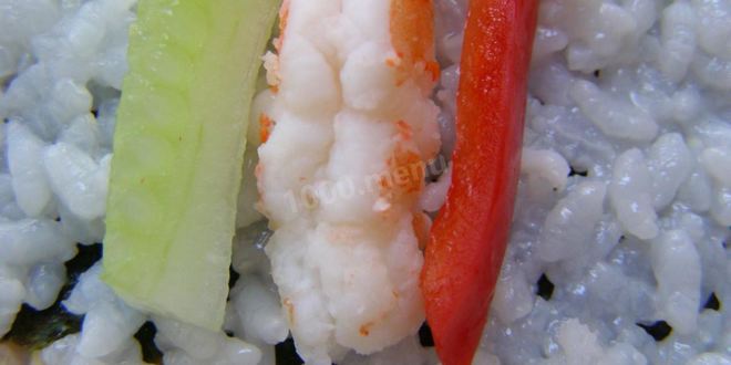 Рецепт роллов с креветками домашние