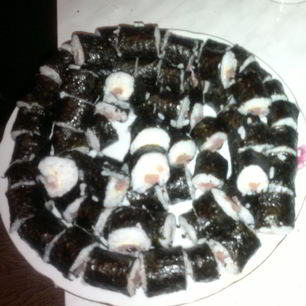 Рецепт Роллов с лососем