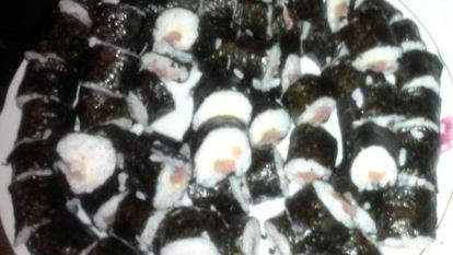 Рецепт Роллов с лососем