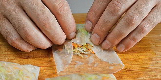 Рецепт спринга-роллов по-тайски