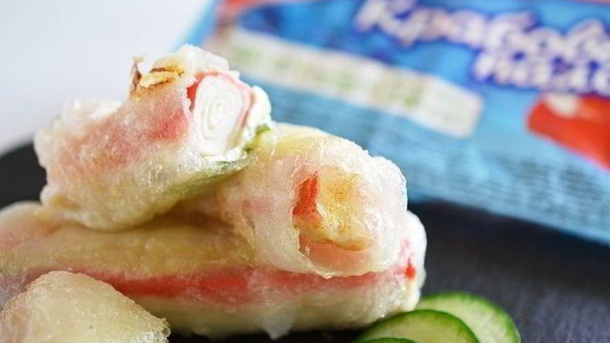 Рецепт спринга-роллов с крабовыми палочками