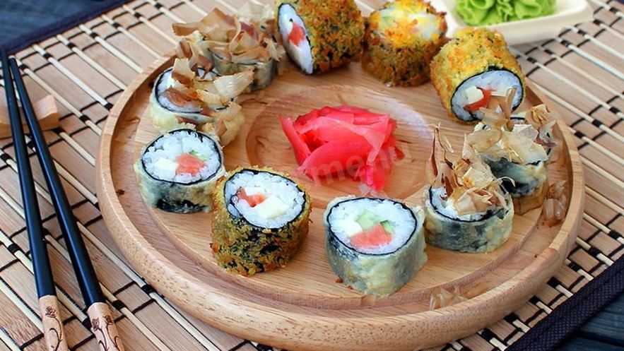 Рецепт темпуры горячие роллы