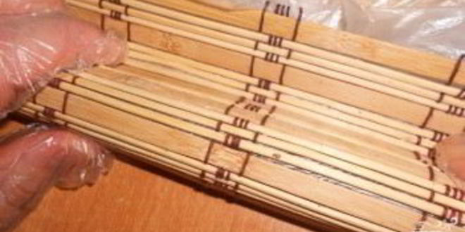 Рецепт вегетарианских суш и роллы