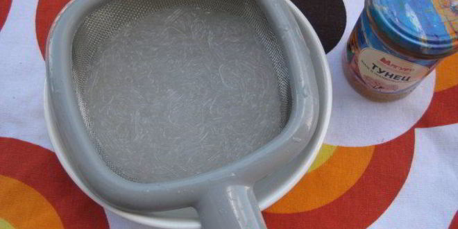 Рецепт весенних роллов с тунцом