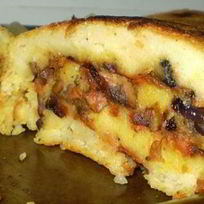 Рецепт Картофельного рулета с грибами и овощами