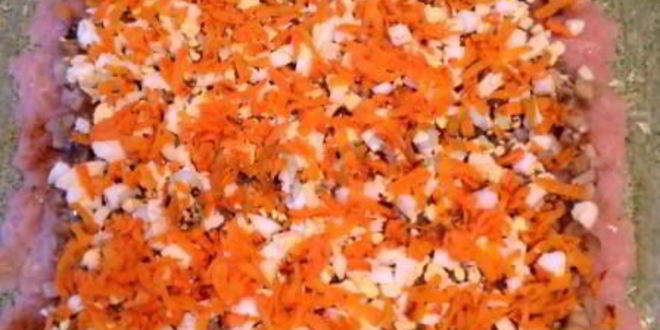 Рецепт куриного рулета с грибами