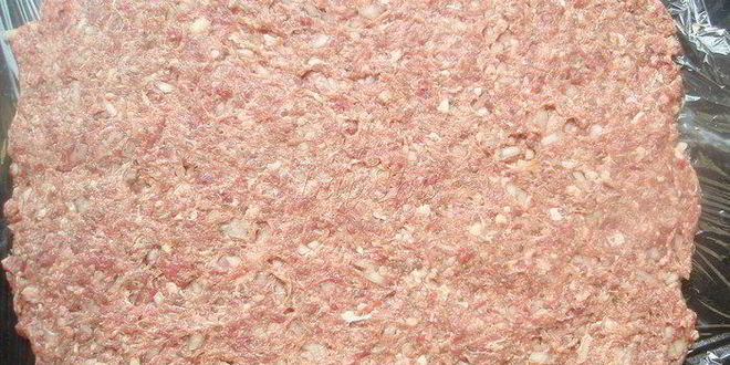 Рецепт мясного рулета с начинкой из капусты