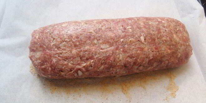Рецепт мясного рулета с начинкой из капусты