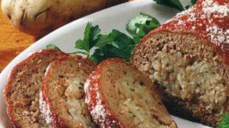 Рецепт мясного рулета с начинкой из картофеля