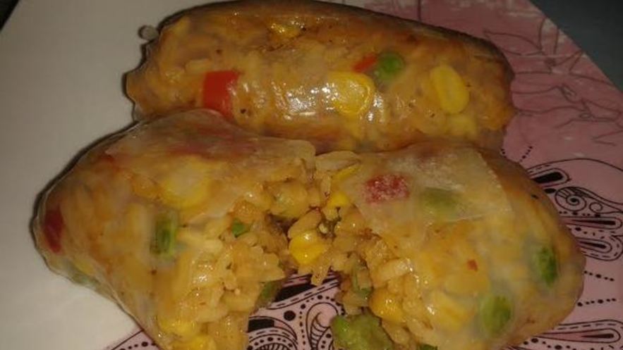 Рецепт рисовых рулетиков